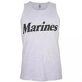 thumbnail image 1 of fox outdoor products military branch imprinted tank top, black, small, 1 of 1