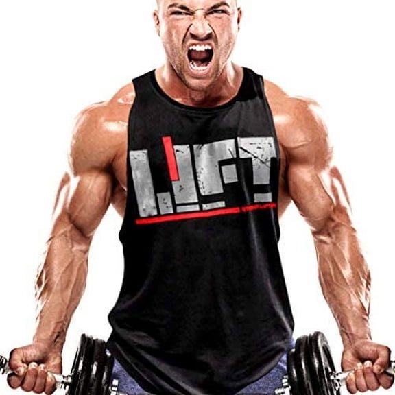 Mens Tank Tops Sleeveless Shirts for Men Workout Gym Muscle T-Shirts Tanks