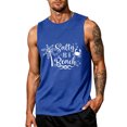 thumbnail image 1 of Mens Tank Tops Summer Sleeveless Shirts Beach Hawaii Graphic Tank Tops Cut Off Muscle Gym Tanks, 1 of 3