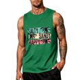 thumbnail image 1 of Mens Tank Tops Summer Sleeveless Shirts Beach Hawaii Graphic Tank Tops Cut Off Muscle Gym Tanks, 1 of 3