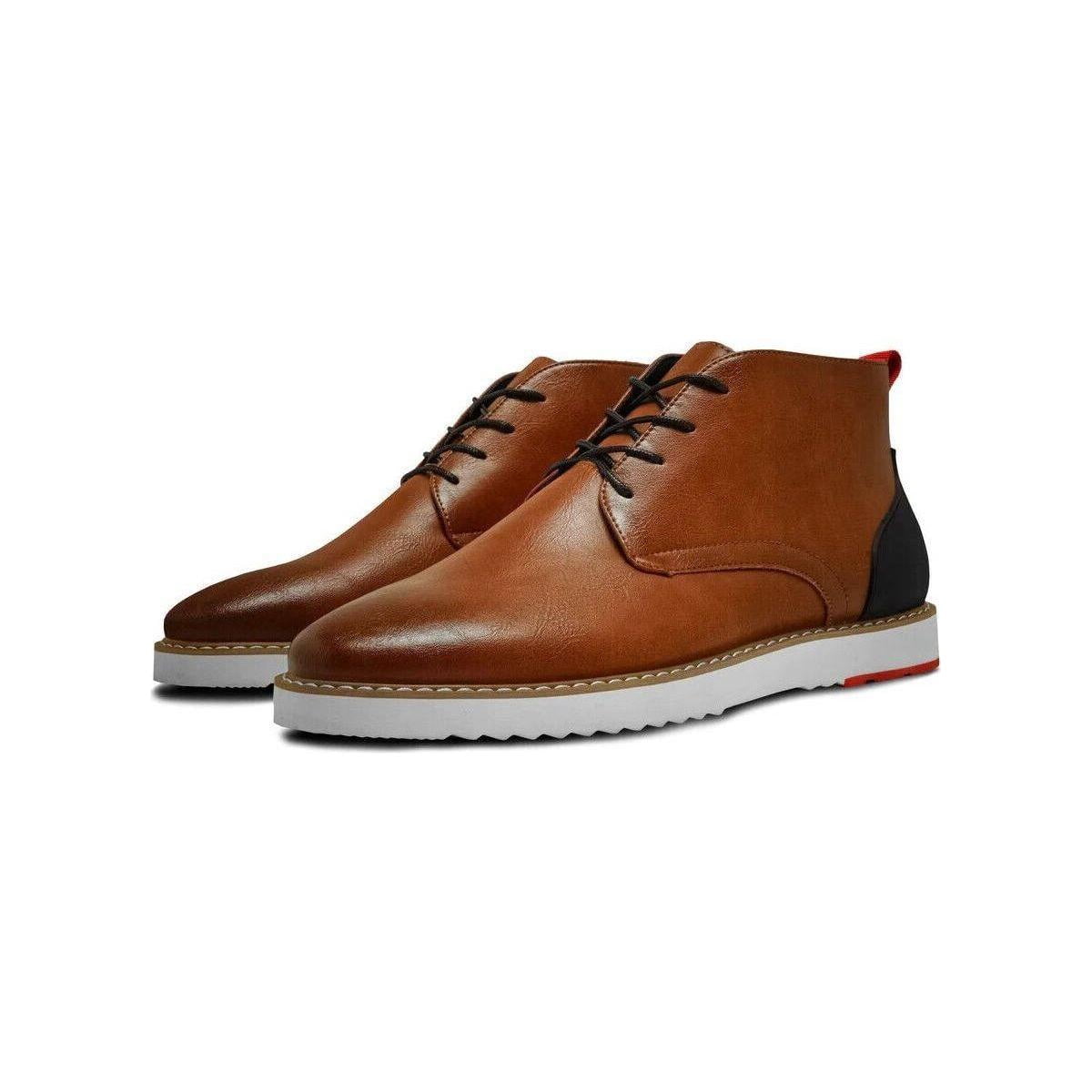 Tayno shoes casual Oxford camel premium fiber thick sole Amazon.com | ECCO Men main image 3