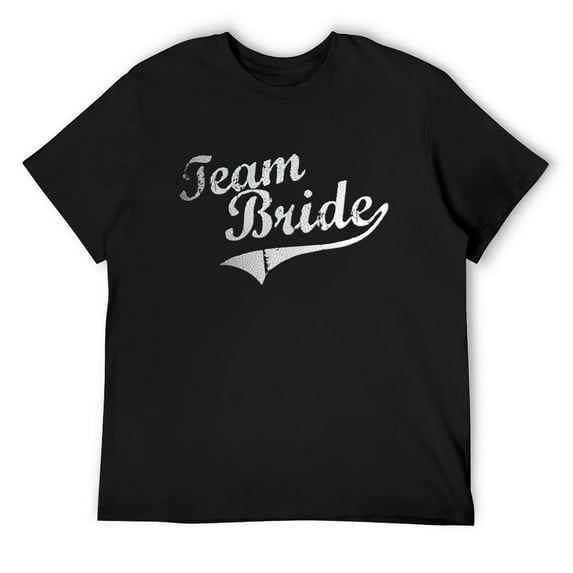 Mens Team Bride Maternity Dark T Shirt Maternity Tee Black 2X-Large