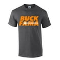 thumbnail image 1 of Mens Tennessee Tshirt Funny Buck Fama Team Color Orange and White TN Football Short Sleeve T-shirt Graphic Tee-Heather Grey-4xl, 1 of 4