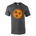thumbnail image 1 of Mens Tennessee Tshirt TN State Flag Orange and White Short Sleeve T-shirt Graphic Tee-Heather Grey-xxxl, 1 of 4