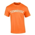 thumbnail image 1 of Mens Tennessee Tshirt TN Team Color Short Sleeve T-shirt Graphic Tee-Orange-medium, 1 of 4