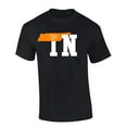 thumbnail image 1 of Mens Tennessee Tshirt Tennessee State Flag Team Color TN Orange Short Sleeve T-shirt Graphic Tee-Black-xxl, 1 of 4