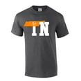 thumbnail image 1 of Mens Tennessee Tshirt Tennessee State Flag Team Color TN Orange Short Sleeve T-shirt Graphic Tee-Heather Grey-5xl, 1 of 4