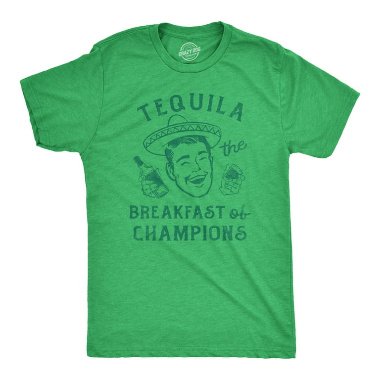 Funny Bar Hopping T-Shirt - Whiskey For Breakfast Tee Funny Bar Hopping T-Shirt - Whiskey For Breakfast Tee