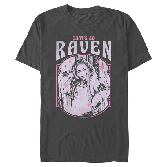 Mens That's So Raven Distressed Portrait T Shirt