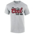 thumbnail image 1 of Mens The Cool Step Dad Shirt Funny Cold Mountains American Can Logo Parody Short Sleeve T-shirt Graphic Tee-Sports Gray-xxxl, 1 of 4