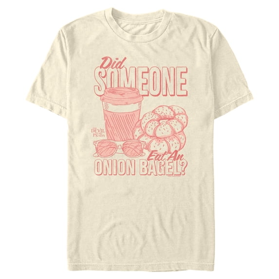 Mens The Devil Wears Prada Did Someone Eat an Onion Bagel T Shirt