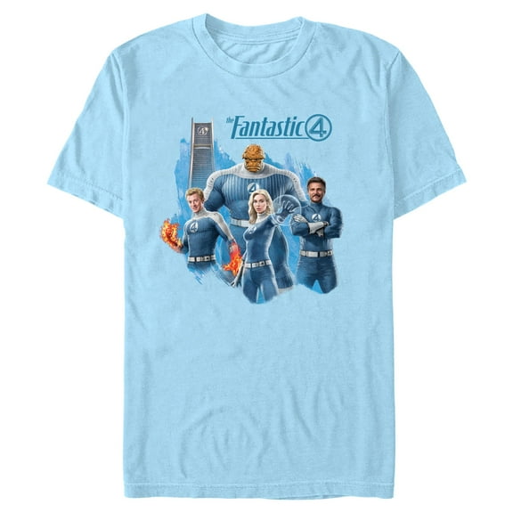 Mens The Fantastic Four: First Steps Classic Family T Shirt