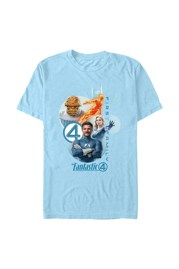 Mens The Fantastic Four: First Steps First Family T Shirt