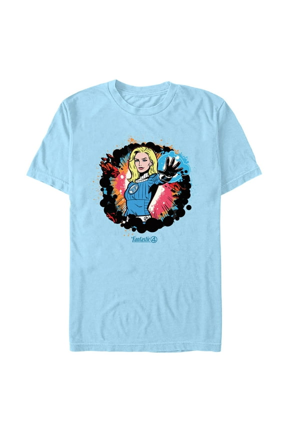 Mens The Fantastic Four: First Steps Invisible Woman Power T Shirt