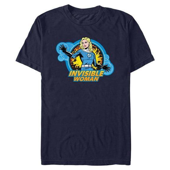 Mens The Fantastic Four: First Steps Invisible Woman Power in Action T Shirt