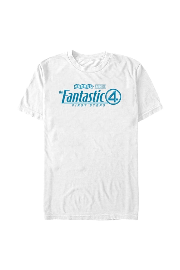 Mens The Fantastic Four: First Steps Official Logo T Shirt