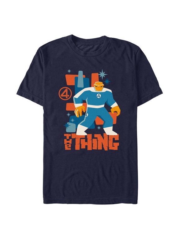 Mens The Fantastic Four: First Steps Retro the Thing T Shirt