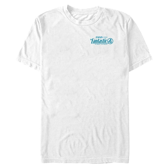 Mens The Fantastic Four: First Steps Small Official Logo T Shirt