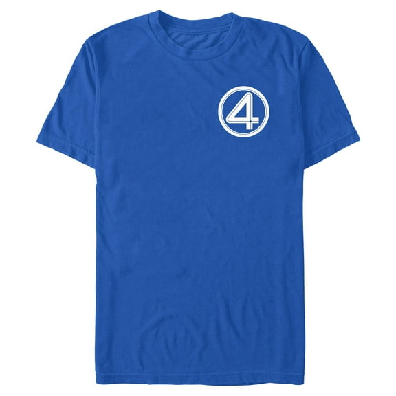 Mens The Fantastic Four: First Steps Small Retro Logo T Shirt