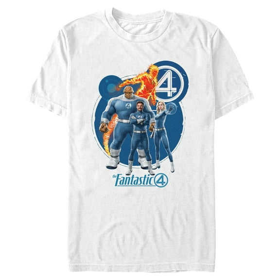 Mens The Fantastic Four: First Steps Team Pose T Shirt
