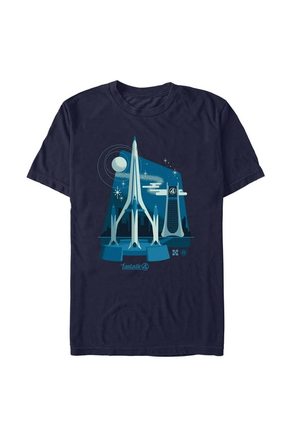 Mens The Fantastic Four: First Steps The Baxter Building T Shirt