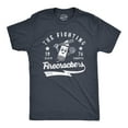 thumbnail image 1 of Mens The Fighting Firecrackers T Shirt Funny Fourth Of July Party Baseball Team Tee for Guys Graphic Tees, 1 of 9
