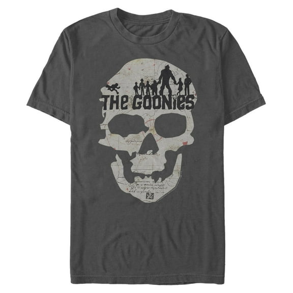 Mens The Goonies Skull Map Logo T Shirt