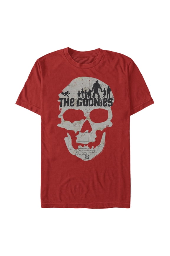 Mens The Goonies Skull Map Logo T Shirt