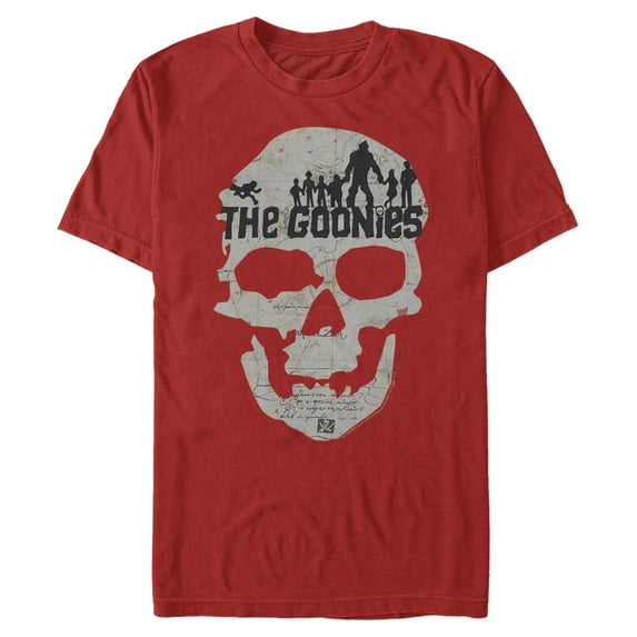 Mens The Goonies Skull Map Logo T Shirt