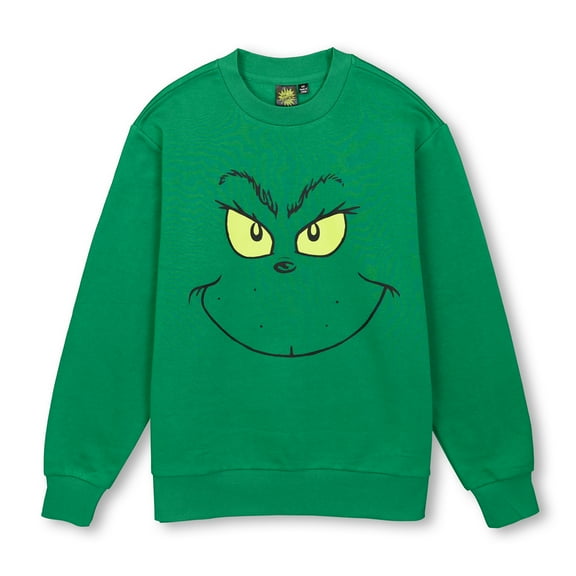 Mens The Grinch Feelin' Grinchy Christmas Tree Sweatshirt