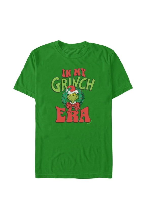 Mens The Grinch In My Christmas Era T Shirt
