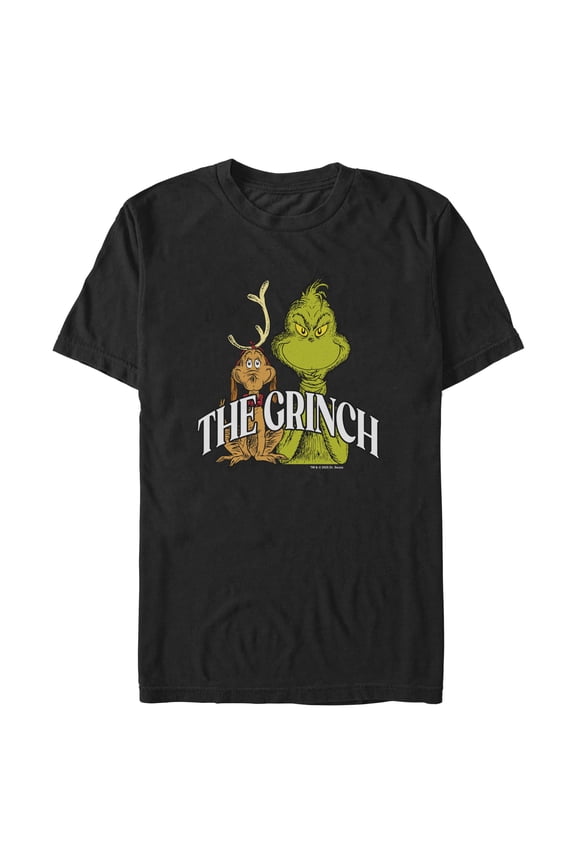 Mens The Grinch Max and Mean One T Shirt