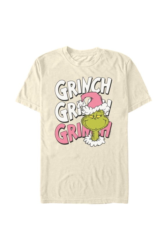 Mens The Grinch Mean One Smiling T Shirt
