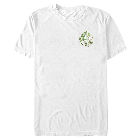Mens The Last of Us Floral Pocket Logo T Shirt