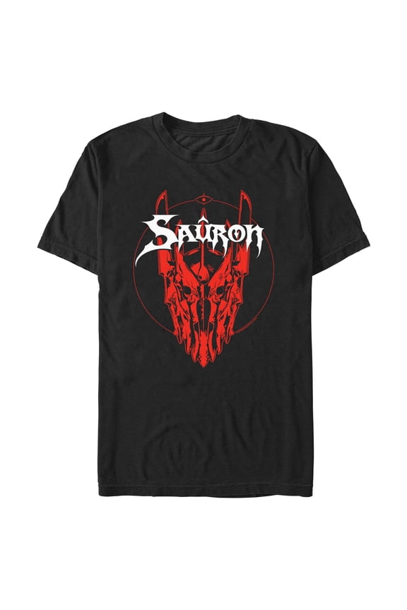 Mens The Lord of the Rings Sauron Red Head T Shirt