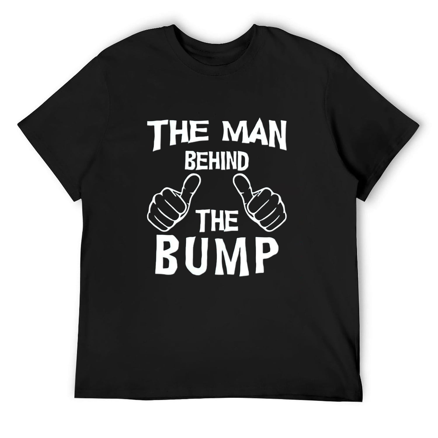 Mens The Man Behind The Bump Funny Baby Daddy Gifts Pregnancy