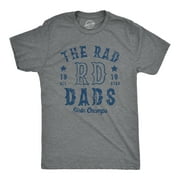 Mens The Rad Dads State Champs T Shirt Funny Fathers Day All Star Team Tee For Guys Graphic Tees