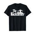 thumbnail image 1 of Mens The Rockfather Rock and Roll Drummer graphic tee T-Shirt, 1 of 5