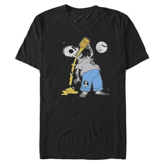Mens The Simpsons Homer Afterlife Beer T Shirt