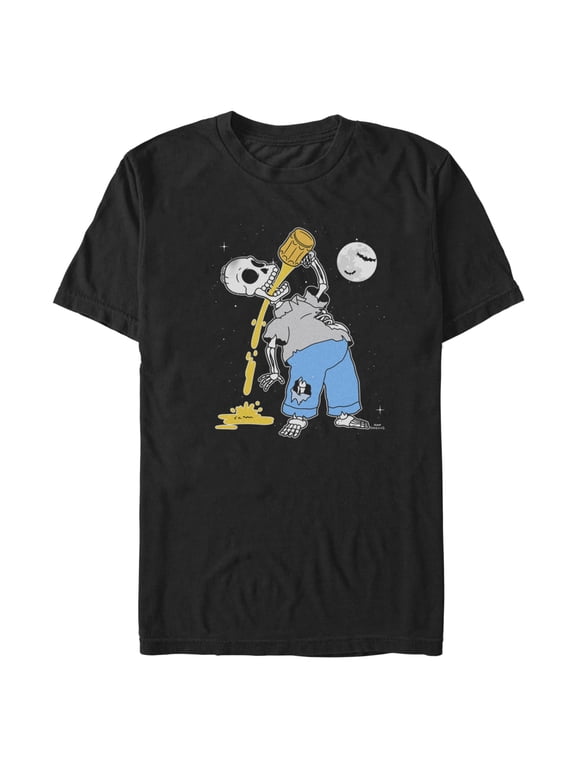 Mens The Simpsons Homer Afterlife Beer T Shirt