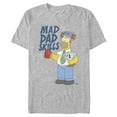 thumbnail image 1 of Mens The Simpsons Number 1 Mad Dad Skills T Shirt, 1 of 5