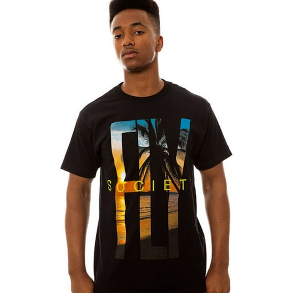 Mens The West Coast Paradise Graphic T-Shirt
