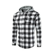 Mens Thermal Flannel Shirts Jackets