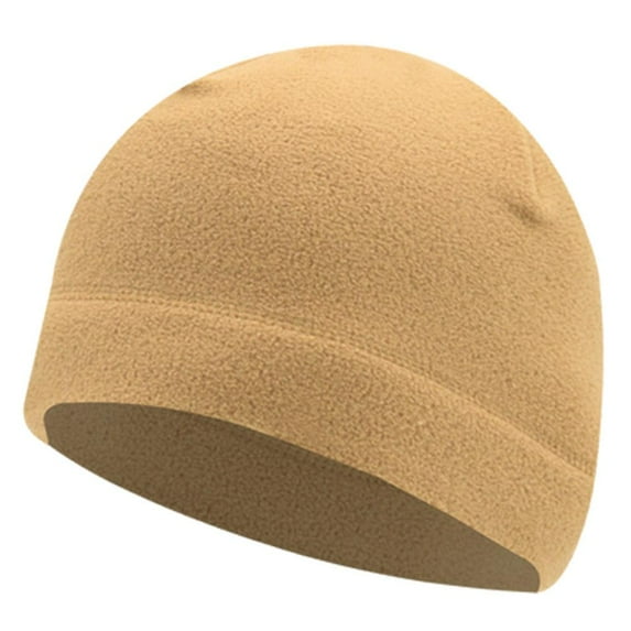 Mens Thermal Insulated Winter Beanie Hat warm Flce Lined Hat` Knitted W7R9