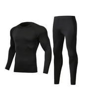 Mens Thermal Underwear Mens Plush Thickening And Quick Heating Clothing Pant Set Womens Underwear Cold Weather Pants Women