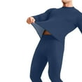 thumbnail image 1 of Mens Thermal Underwear Set Fleece Lined Long Johns for Men Thermal Shirts and Pants Base Layer Cold Weather Thermals, 1 of 4