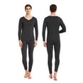 thumbnail image 1 of Mens Thermal Underwear Sets On Clearance! ZVNAΖH Warm Underwear Matching Tops and Bottoms for Men for Fall and Winter, Sizes L-4XL, 1 of 3