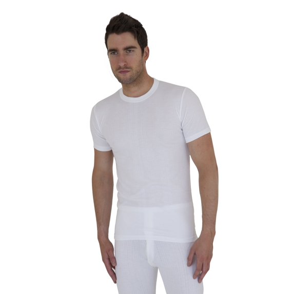 Mens Thermal Underwear Short Sleeve T Shirt (British Made)