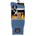 thumbnail image 1 of Mens Thermal Xtra Lite socks- 10-13 (Blue, 2 Pack), 1 of 3
