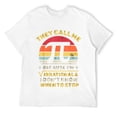 thumbnail image 1 of Mens They Call Me Pi Because I'm Irrational Math Geek Funny Retro T-Shirt White 3XL, 1 of 5